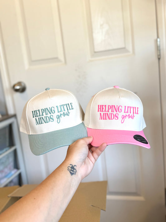 Helping Little Minds Embroidered Hat