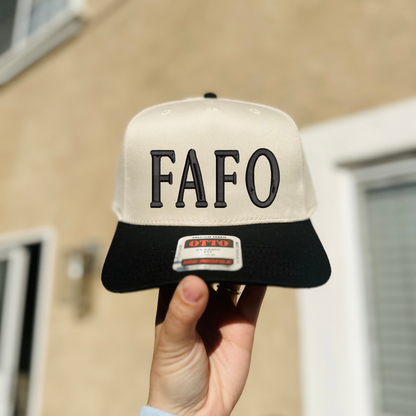 FAFO Embroidered Hat