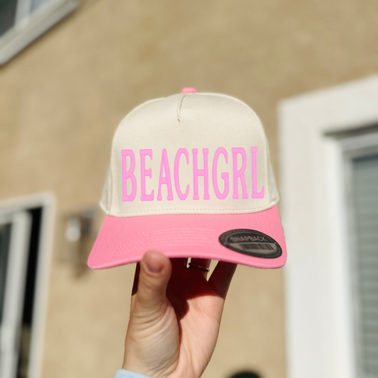 BEACHGRL Embroidered Hat
