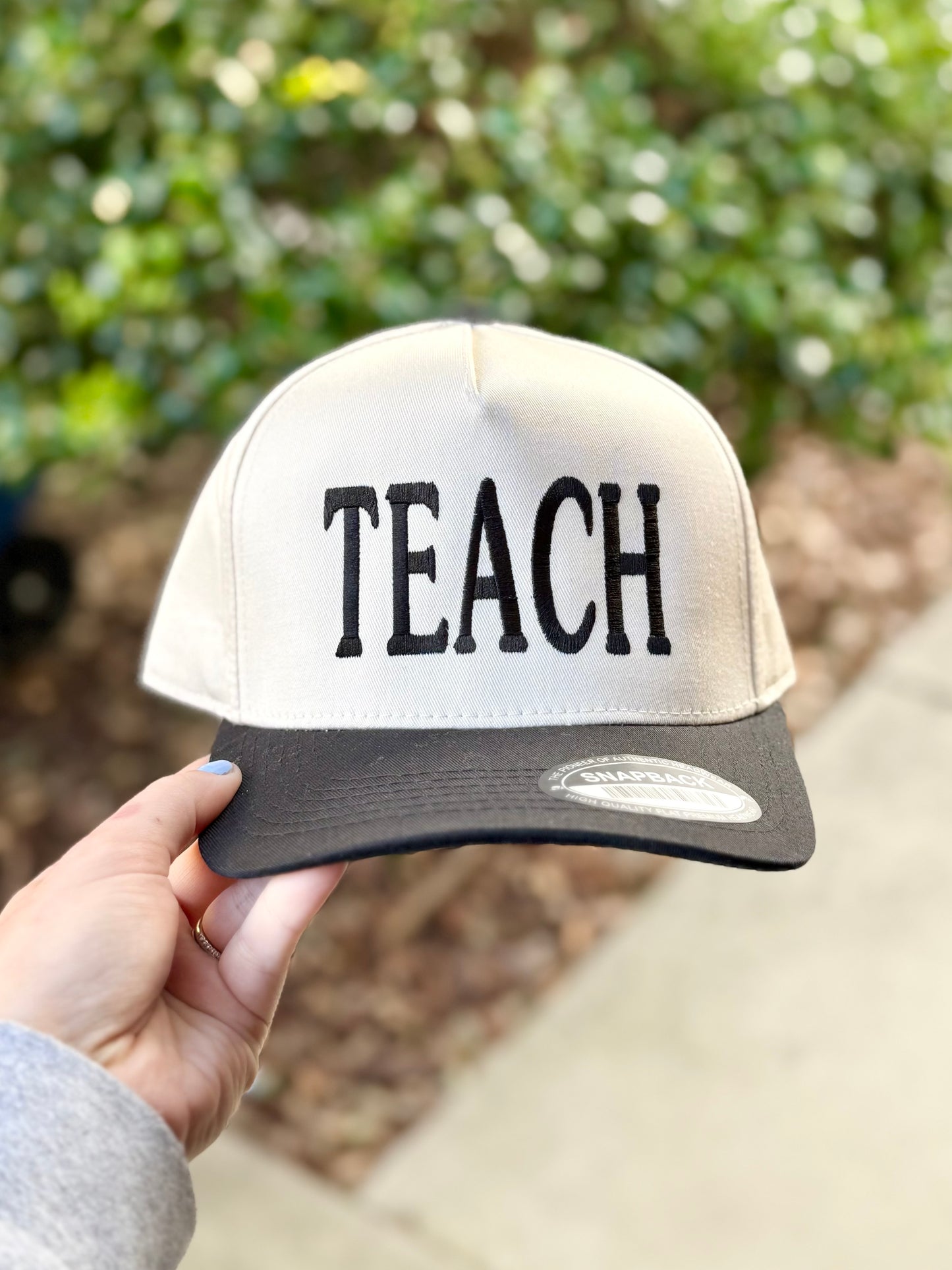 TEACH Embroidered Hat