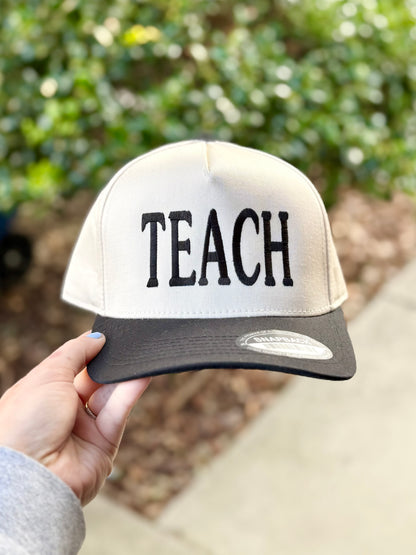 TEACH Embroidered Hat