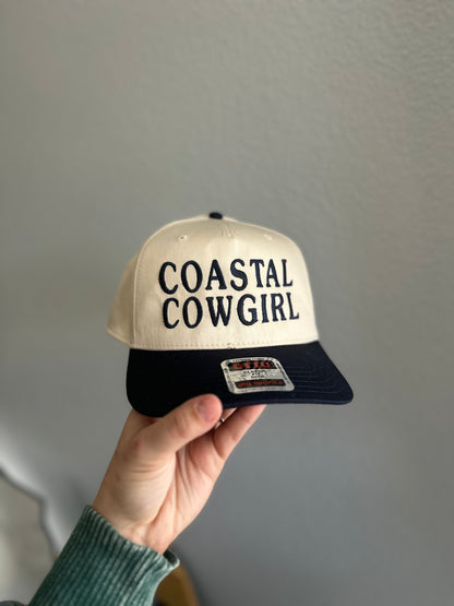 Coastal Cowgirl Embroidered Hat