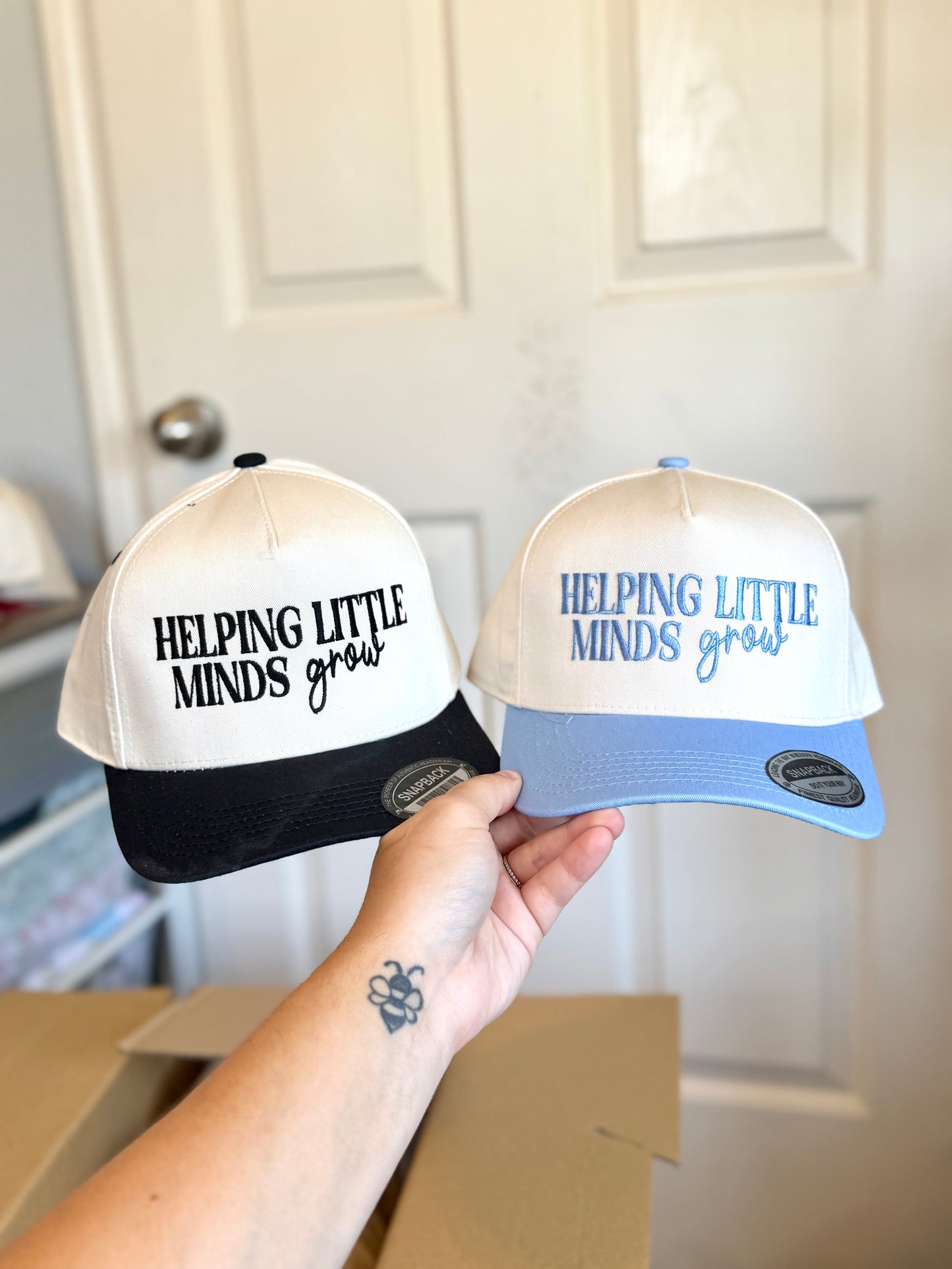Helping Little Minds Embroidered Hat