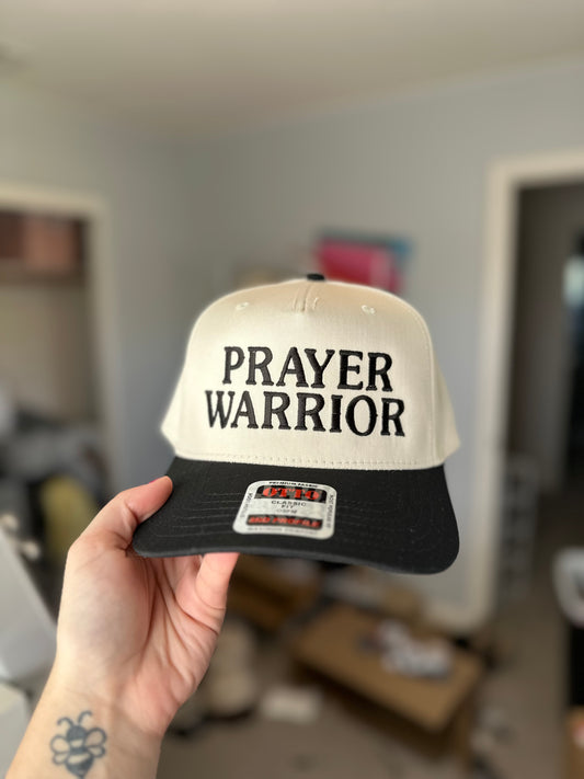 Prayer Warrior Embroidered Hat