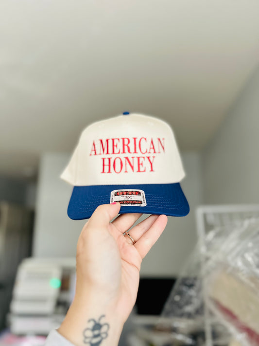 American Honey Embroidered Hat