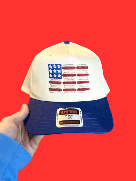 HOTDOG FLAG  | Embroidered Hat