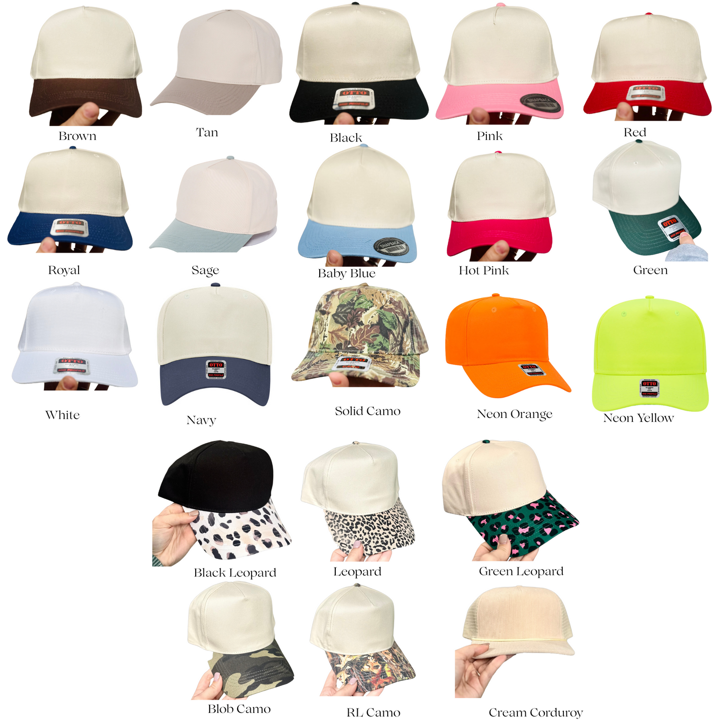 Custom Embroidered Hat