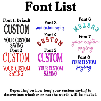 Upside Down | Custom Printed Bill Embroidered Hat