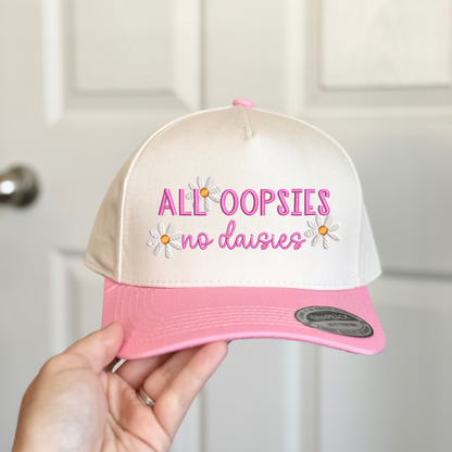 All Oopsies No Daisies Embroidered Hat