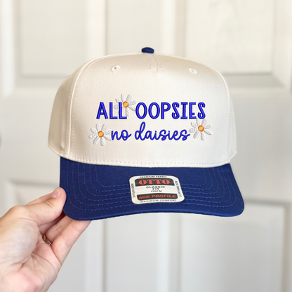 All Oopsies No Daisies Embroidered Hat