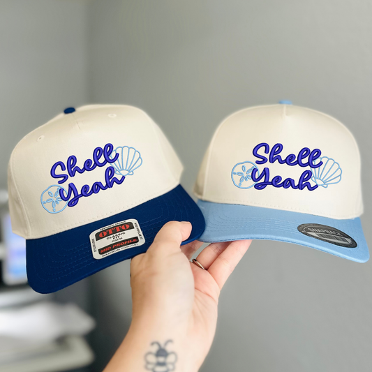 Shell Yeah Embroidered Hat