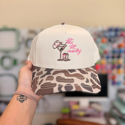 MARTINI & BOOTS | Embroidered Hat