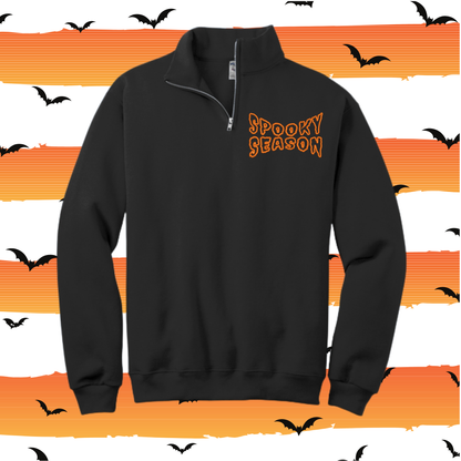 SPOOKY SEASON | Embroider Quarter ZIP