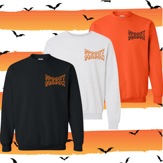 SPOOKY SEASON | Embroidered Sweatshirt