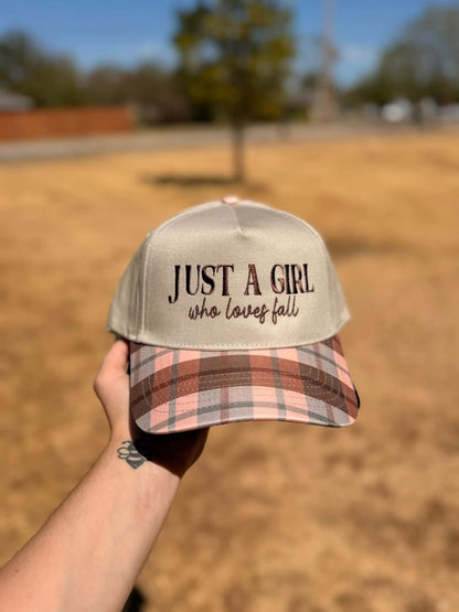Just a Girl who loves Fall | Plaid