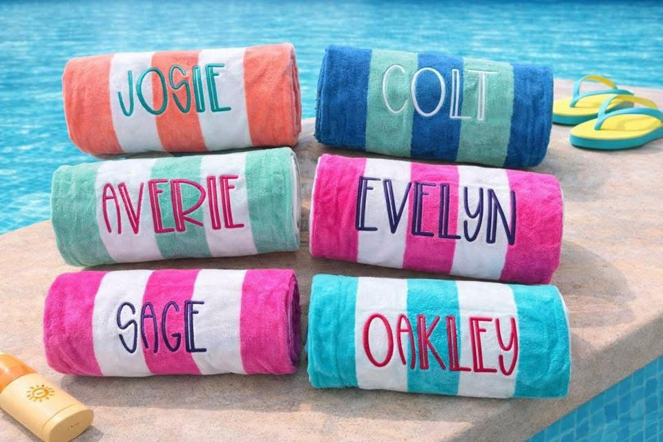 MONOGRAM TOWELS