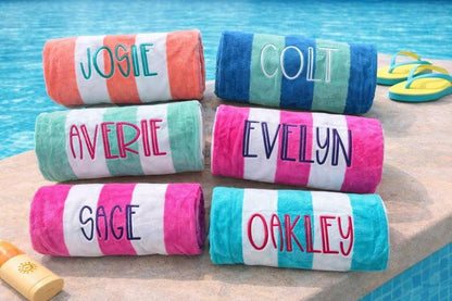 MONOGRAM TOWELS