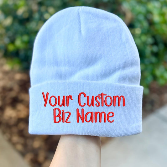 Custom Embroidered Beanies
