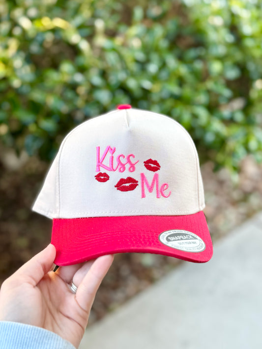KISS ME  | Embroidered Hat