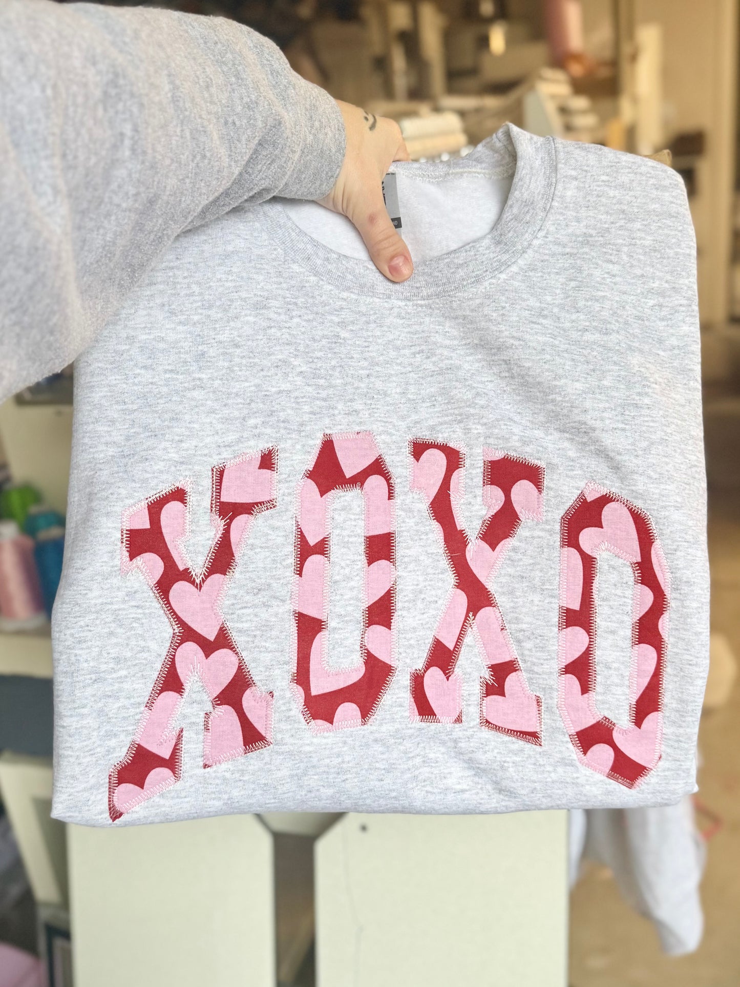 XOXO  | Embroidered Sweatshirt