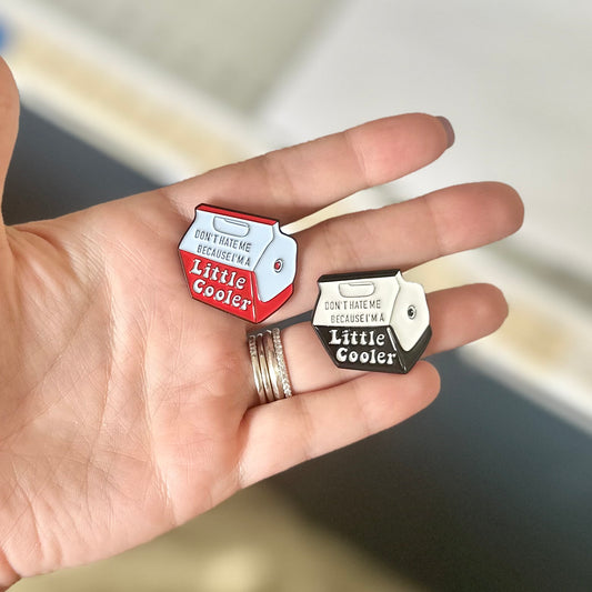 Little Cooler Enamel Pins