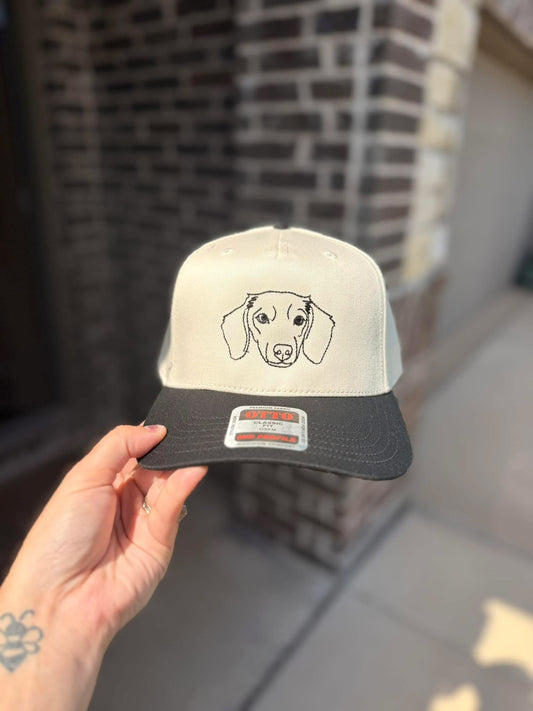 Custom | Dog Embroidered Hat