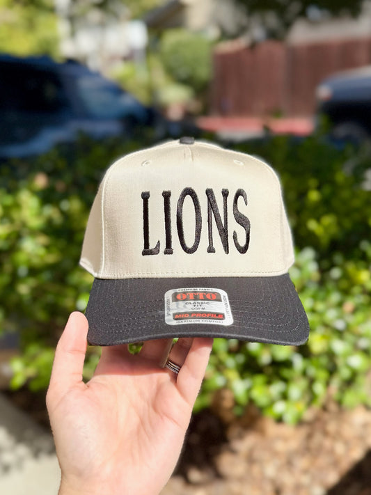LIONS | Embroidered Hat