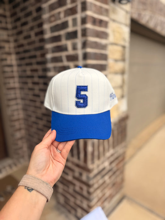 CUSTOM GLITTER Embroidered Hat