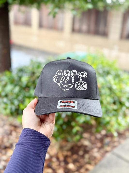 Ghosty Icons Embroidered Hat