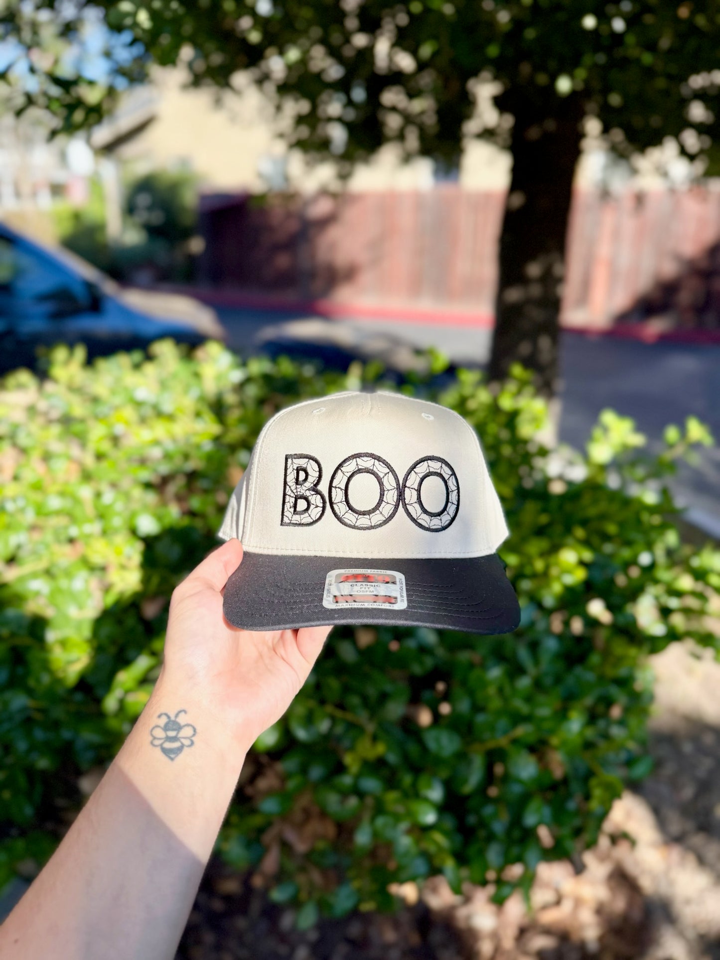 BOO Embroidered Hat