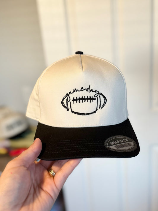 Game Day Ball Embroidered Hat
