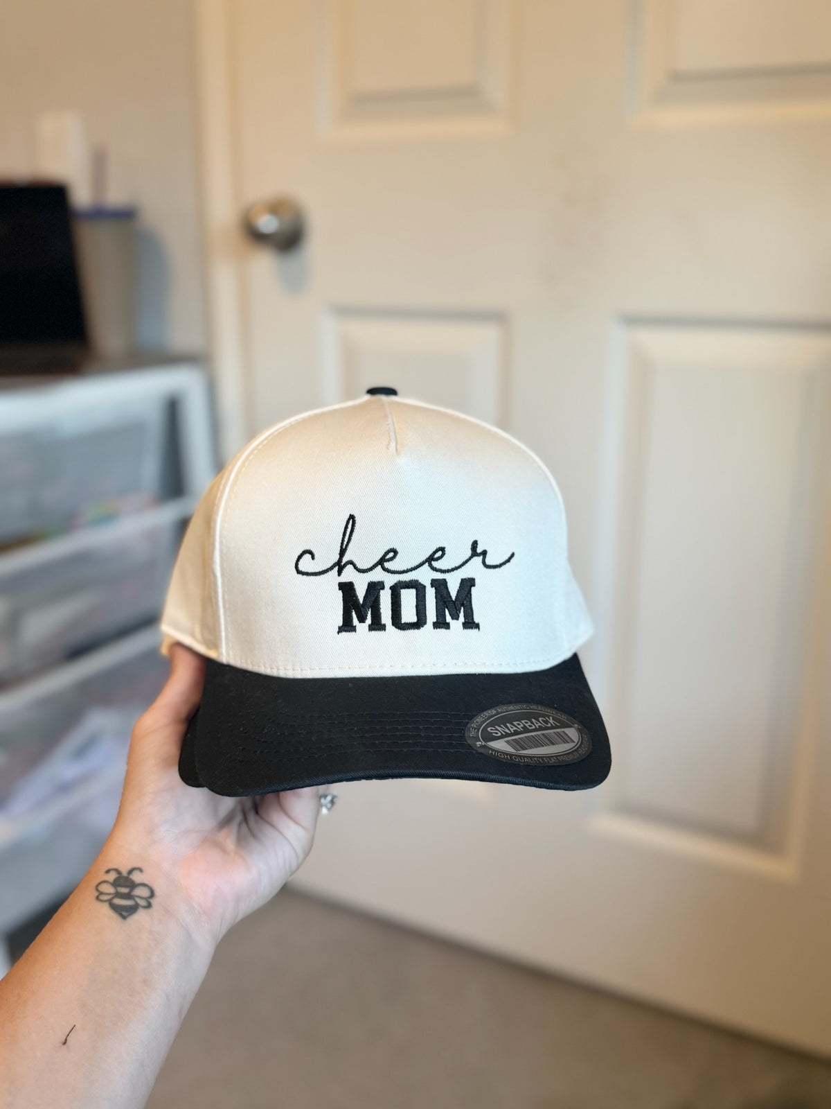 Cheer Mom Embroidered Hat