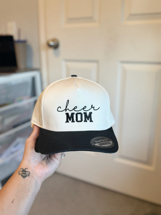 Cheer Mom Embroidered Hat