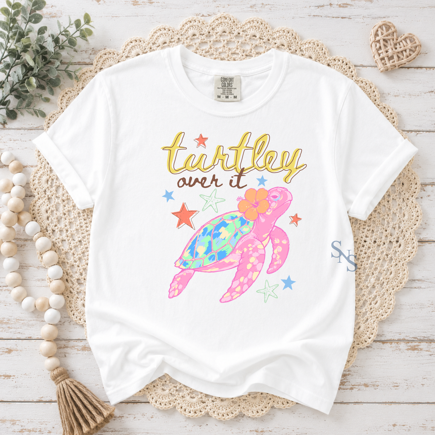 Turtley Over It  | T-shirt or Sweatshirt DTF Printed