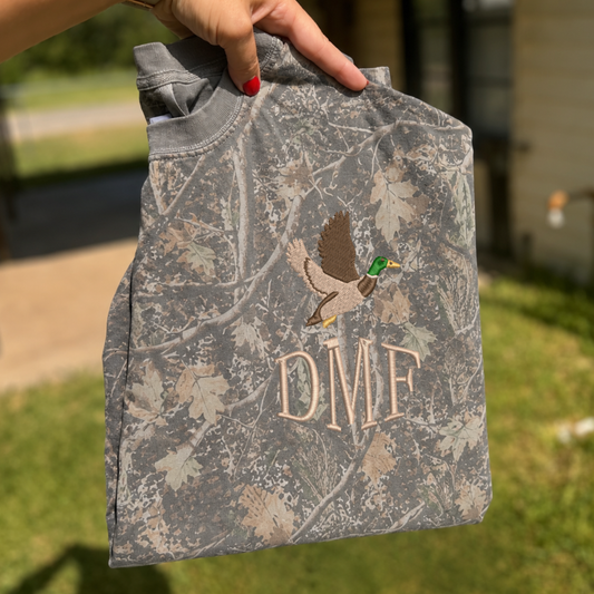 DUCK POCKET MONOGRAM | ON CAMO