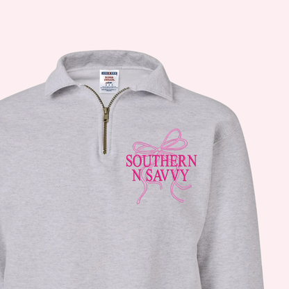 Custom | Embroider Quarter ZIP