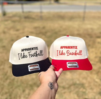 APPARENTLY, I LIKE | Embroidered Hat
