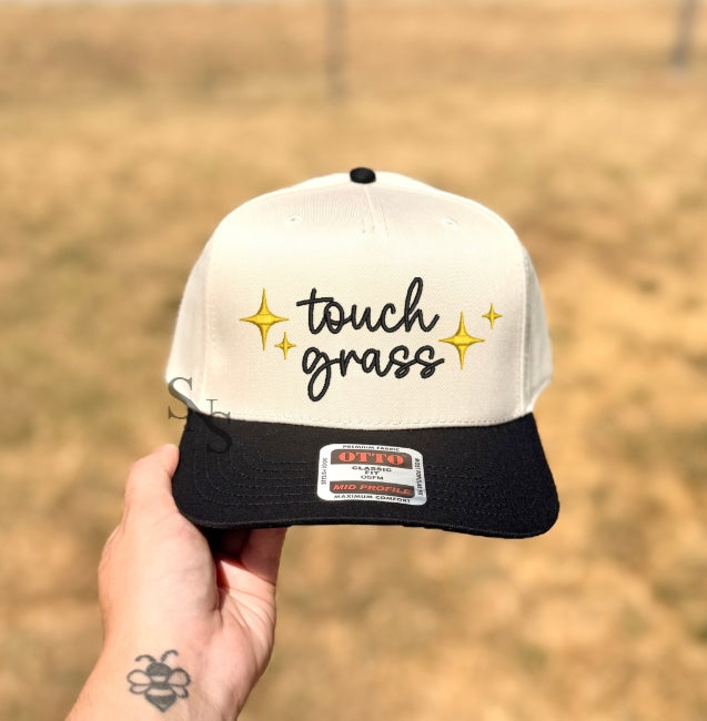 TOUCHGRASS |  Embroidered Hat