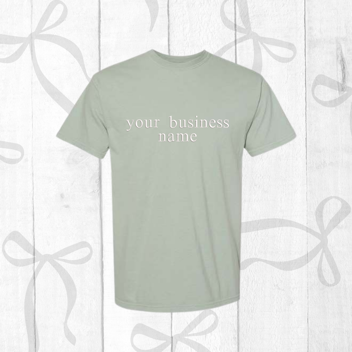 Custom Embroidered Sweatshirt or Comfort Colors Tee