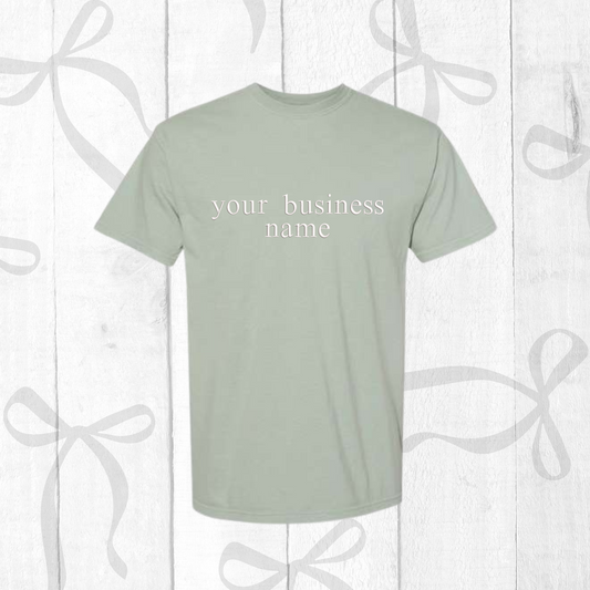 Custom Embroidered Sweatshirt or Comfort Colors Tee